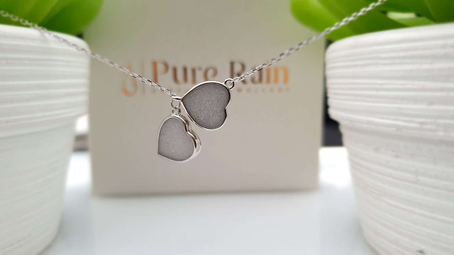 Double Heart Necklace