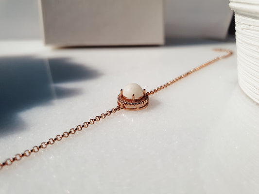 Circle of Life Bracelet Rose Gold