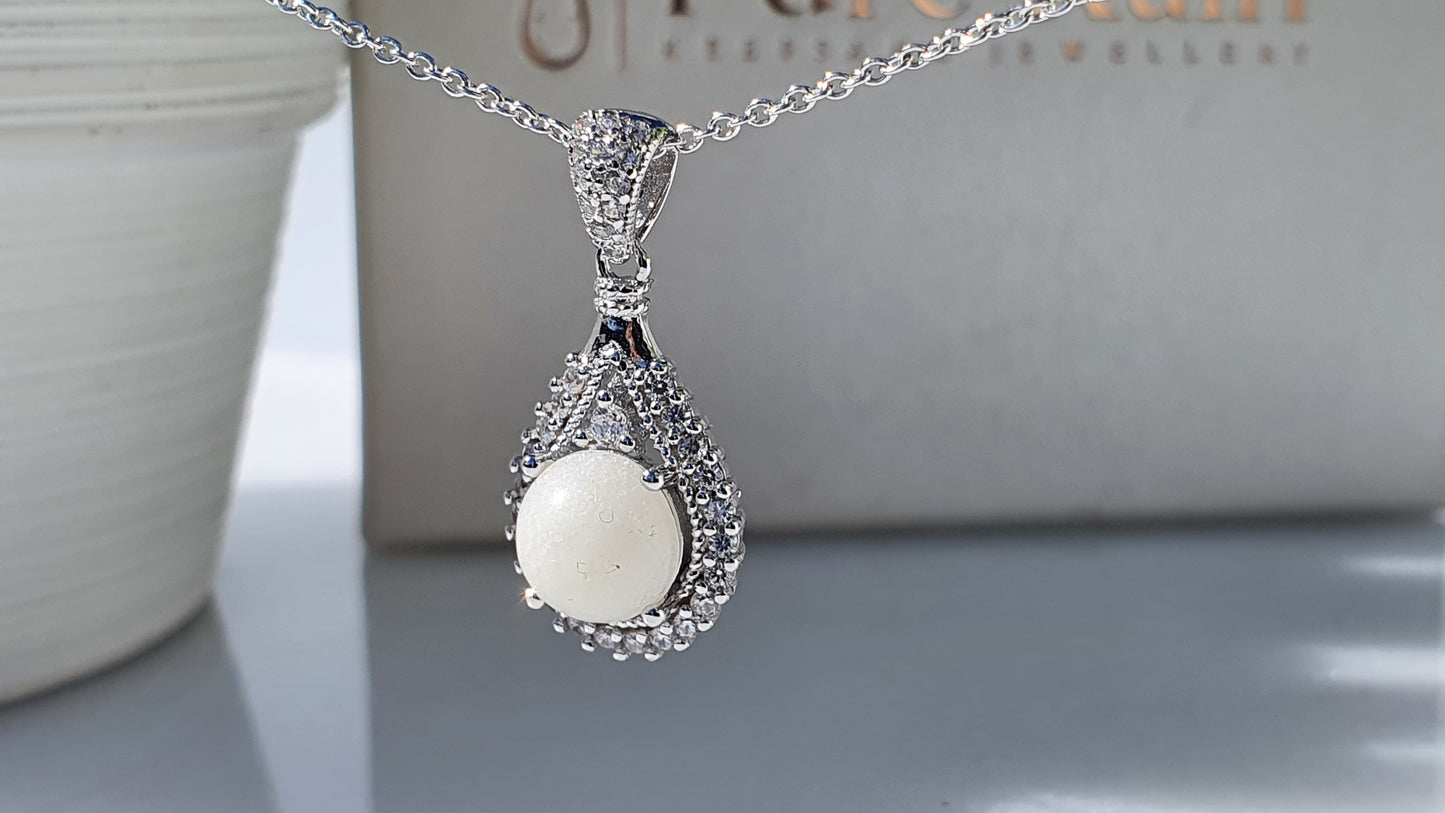 Crystal Drop Necklace