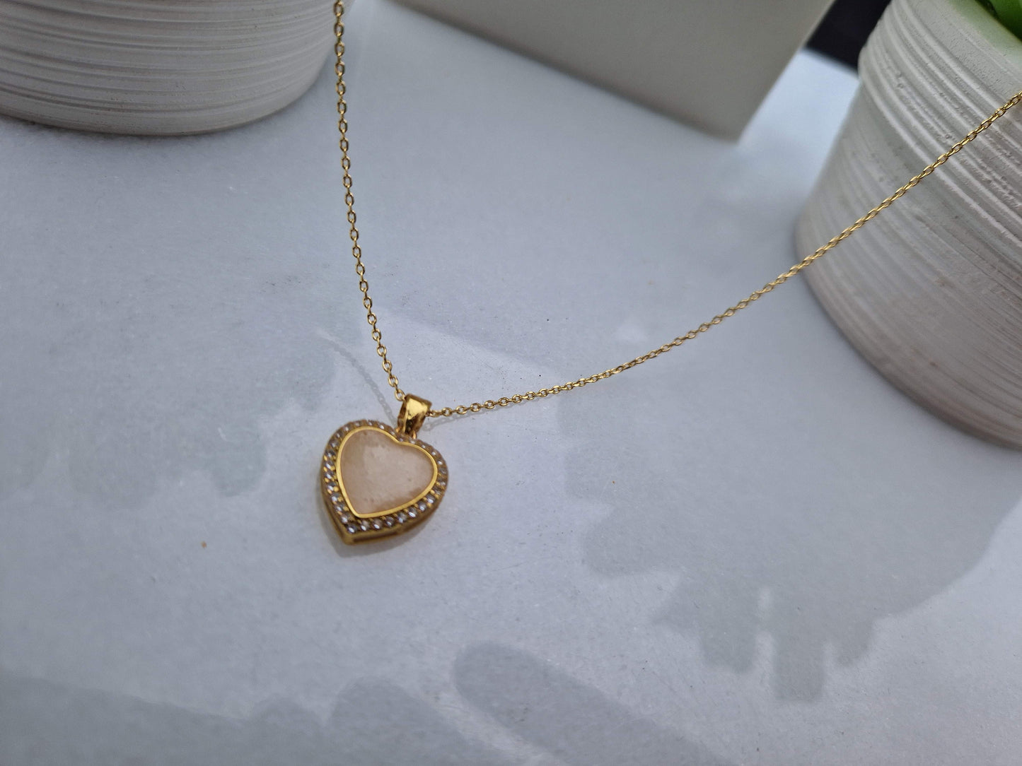 Golden Heart Necklace