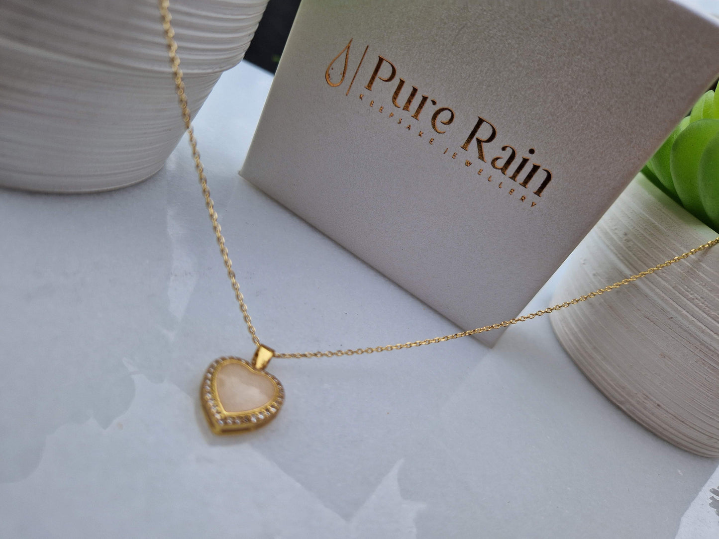 Golden Heart Necklace