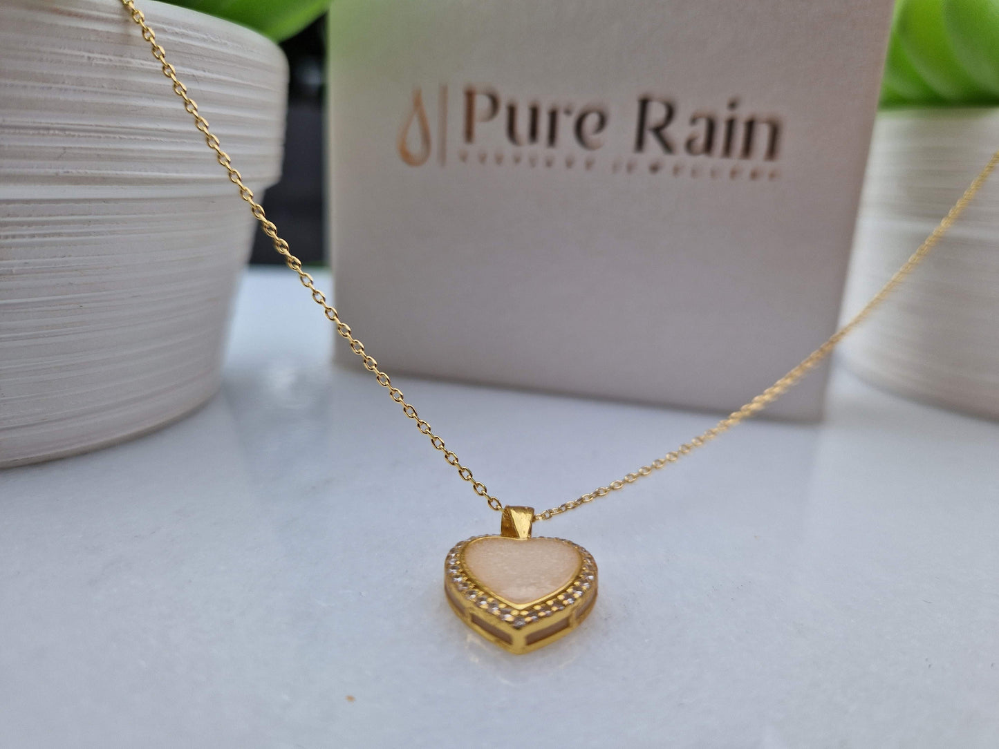 Golden Heart Necklace